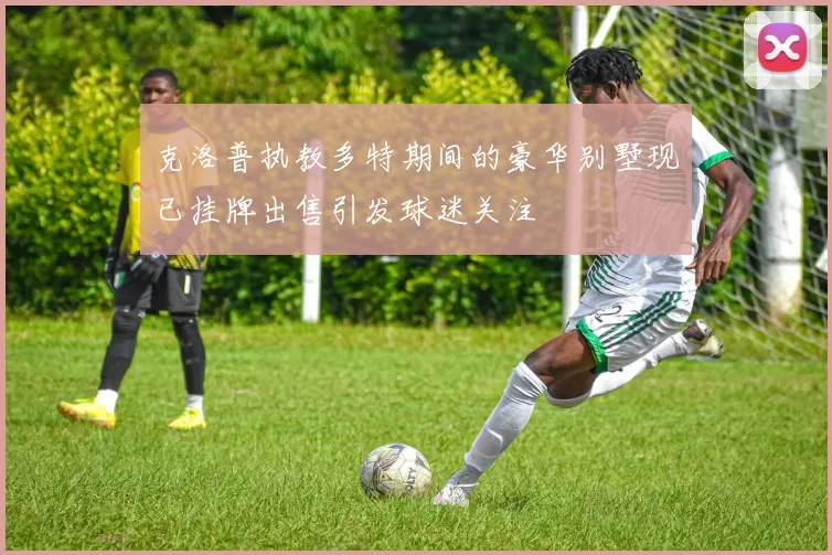 克洛普执教多特期间的豪华别墅现已挂牌出售引发球迷关注