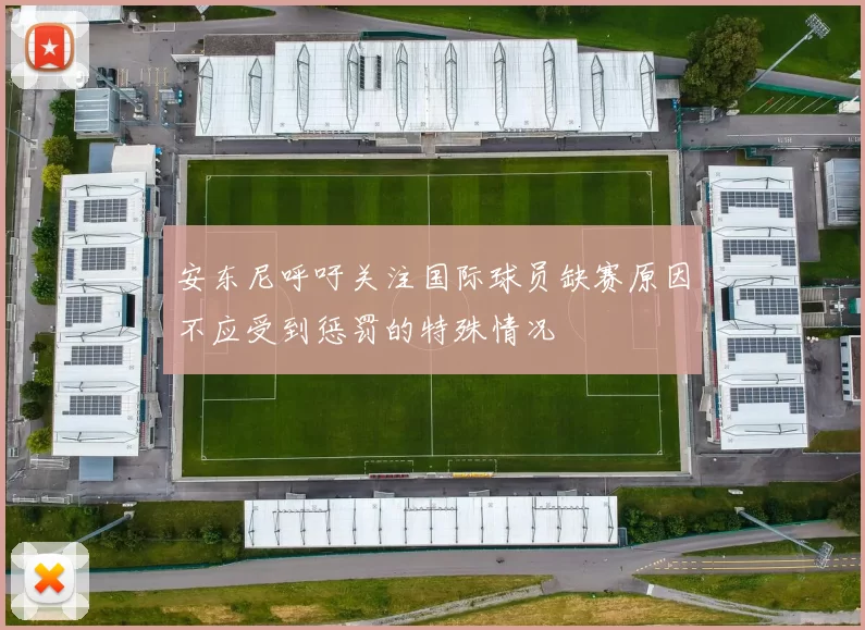 安东尼呼吁关注国际球员缺赛原因不应受到惩罚的特殊情况